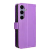 For Samsung Galaxy S24 FE 5G Diamond Texture Leather Phone Case(Purple)