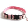 Star Moon Cat Collar, Adjustable Nylon, Black, 28cm
