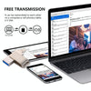 RQW-10G 2 in 1 USB 2.0 & 8 Pin 16GB Flash Drive, for iPhone & iPad & iPod & Most Android Smartphones & PC Computer