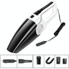 Car Vacuum Cleaner High Power 120W Home Car Dual-use Vacuum Cleaner Powerful Dry and Wet Wired Models Seventh Generation(White)