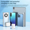 REMAX RP-U6 Magic Speed Series 30W USB+USB-C / Type-C Foldable Fast Charger, Specification:UK Plug(White)