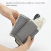 027 Leather Insulated Baby Bottle Cover Heating Bottle Bag, Size: Free Size(Pink)