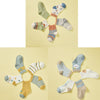 5 Pairs / Pack Spring And Summer Children Socks Combed Cotton Tube Socks M(Lucky Clover)