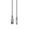 WK WDC-066i 2.1A 8 Pin Flushing Charging Data Cable, Length: 2m(White)