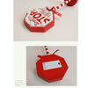 Christmas Street Sign STOP Decorative Lights Wooden Window Atmosphere LED Lights, Style: Christmas Hat