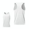 H-Shape Summer Men Sports Vest Casual Breathable Quick-drying Outdoor Running Vest, Size: XL(White)