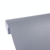 Car Decorative 3D Carbon Fiber PVC Sticker, Size: 152cm x 50cm (Light Grey)