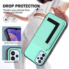 For Samsung Galaxy A53 5G CX01 Detachable Magsafe Magnetic Card Bag Phone Case(Mint Green)