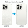 iPhone 15 Pro Back Cover White - Camera Lens + MagSafe