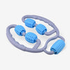 5-wheel Ring Roller Leg Massager, Specifications: Boxed (Blue)