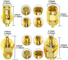 SMA Male To MMCX Female Coaxial Adapter Kit Brass Coaxial Connector RF Antenna Adapter