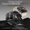 QX11 1.96 inch Color Screen Smart Watch Silicone Strap Support Bluetooth Call(Khaki)