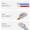 SPL-93 3 In 9 Out Colorful Quick Line Terminal Multi-Function Dismantling Wire Connection Terminal