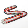 Mask Lanyard Handmade Crystal Bead Chain Anti-Drop Hanging Glasses Chain, Color:Black