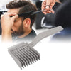 Flat Top Guide Comb Double Ended Hair Cutting Comb Cut Haircut Accessories(Gray)
