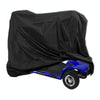 Electric Scooter Dustproof and Anti-ultraviolet Protective Cover,Size: 140x66x91cm(Black)