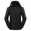 Men Winter Fleece Windproof Warm Jacket Outdoor Waterproof Breathable Mountaineering Clothing, Size: XXXL(Black)