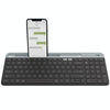 Logitech K580 Dual Modes Thin and Light Multi-device Wireless Keyboard with Phone Holder (Black)