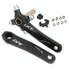 JIANKUN IXF Mountain Bike Hollow Crank Modified, Style:Left and Right Crank(Black)