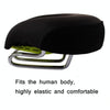 Bicycles Soft Saddle Mountain Bikes Thick Shock Absorption & Comfortable Seat Accessories(Black Red)