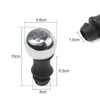 MR-9017 Car Modified Gear Stick Shift Knob Head for Peugeot, Style:5 Speed (Black)