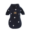 Blue Star Dog Sweater - Small - Warm Winter Jumper