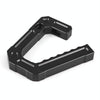 For Jeep Wrangler JK 2007-2018 Car Modification Aluminum Interior Handle(Red)