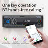 A3032 Car Bluetooth MP3 Player ISO Interface EQ Sound Effect Fast Charge Colorful Button Radio(Black)