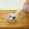 Doll House Mini Accessories Dessert Pot Pastry Board Children Kitchen Toy(D275-A)