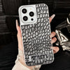 For iPhone 15 Pro Pebble Pattern PU MagSafe Phone Case with Holder(Grey)