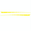 2 PCS/Set D-961 Checkered Flag Pattern Car Modified Decorative Sticker(Yellow)