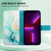 For alcatel 1S (2021) / 3L (2021) PT003 Marble Pattern Flip Leather Phone Case(LS003)