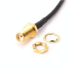 15cm CRC9 Male to SMA Female RG174 RF Pigtail Cable