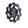 ZTTO 11T 4/5/6 MM Bicycle Derailleur Ceramic Bearing Bicycle Accessories (Black)