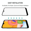 For Samsung Galaxy A01 25 PCS Full Glue Full Screen Tempered Glass Film(Black)