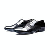 Flat Shoes Breathable Men Business Dress Shoes, Size:43(Black)