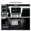 Universal Machine Android Smart Navigation Car Navigation DVD Reversing Video Integrated Machine, Size:10inch 2+16G, Specification:Standard+8 Lights Camera