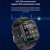TK10 1.91 inch IP68 Waterproof Leather Band Smart Watch Supports AI Medical Diagnosis/ Blood Oxygen / Body Temperature Monitoring(Brown)