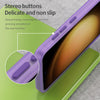 For Samsung Galaxy S23 5G MagSafe Frosted Translucent TPU + PC Full Coverage Phone Case(Dark Purple)