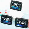 Color Screen Children Electronic Alarm Clock LCD Bedside Alarm Clock(Black Shell Turtle)