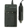 Digital Camera Battery Charger for Samsung SLB1437(Black)