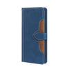 For Alcatel Axel / Lumos Skin Feel Straw Hat Magnetic Buckle Leather Phone Case(Blue)