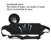 Marathon Exercise Gym Waist Bag Lightweight Waterproof Night Running Multifunctional Equipment Bag, Size: 8 inches(Red)