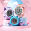 SPOVAN K01 Women Children LED Luminous Waterproof Electronic Sports Watch(Purple)