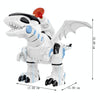 Electric Mechanical Fighting Dinosaur Children Dinosaur Model Toy, Support Walking & Lighting & Sound & Launch Soft Bullet