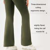 High-waisted Hip-lifting Elastic Quick-drying Yoga Sports Flared Pants, Size: S()