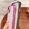For iPhone 11 Magsafe Space Phone Case(Pink)