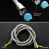 1.5m Flexible Stainless Steel Showerhead Hose Pipe Copper Core Interface Anti Burst Bath Water Pipe