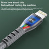 IVON CA92 2.4A Max USB to 8 Pin Rubber Fast Charging Data Cable, Length: 1.5m (Black)
