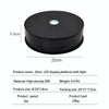 20cm Electric Rotating Turntable Display Stand LED Light Video Shooting Props Turntable, Power Plug:220V EU Plug(Black)